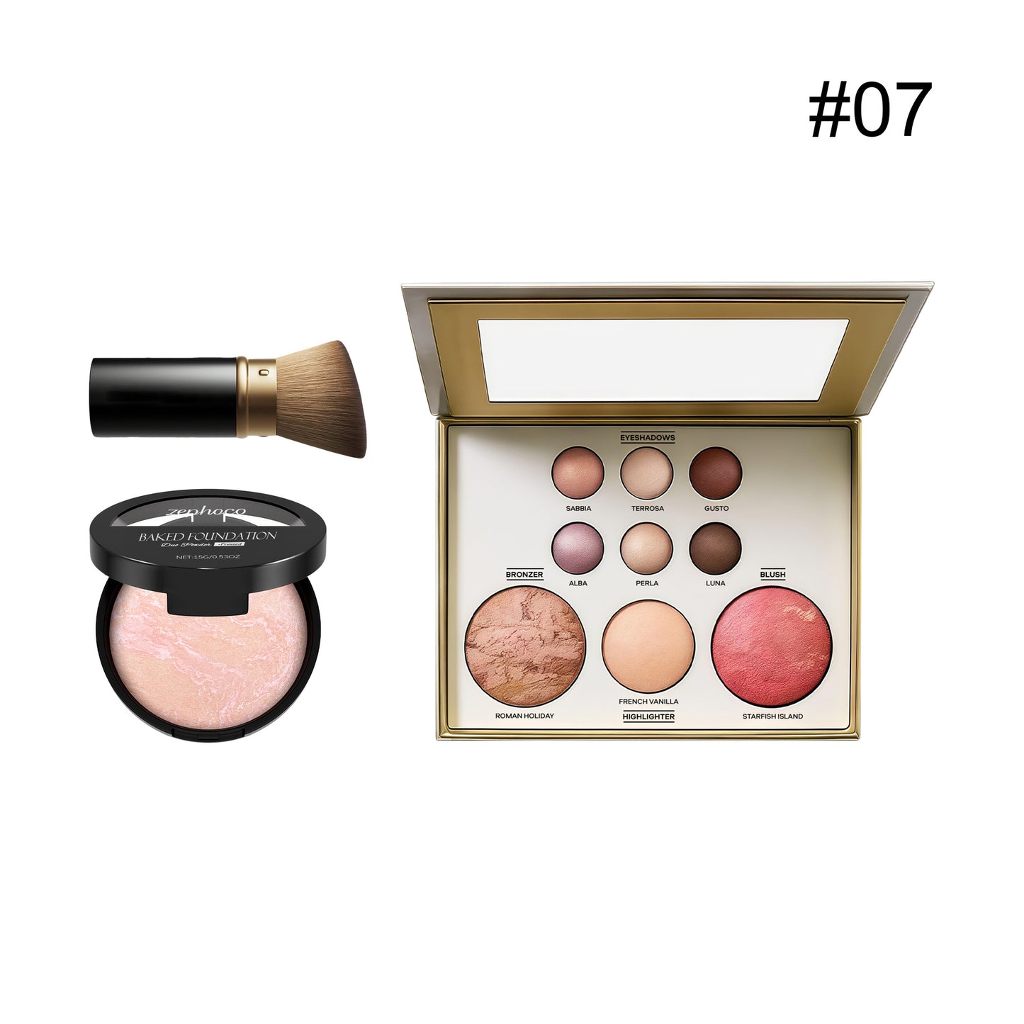 🔥LAST DAY 60% OFF -Baked Starter Kit - Tuscan Dreams includes Baked Multicolor Eyeshadow Palette-HZ