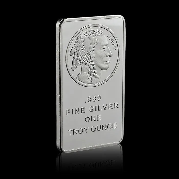 🔥🪙【Last 8 Sets!!!】🔥250th Anniversary America New Year Special 10 oz Silvertowne Mint Buffalo Silver Bar-XA
