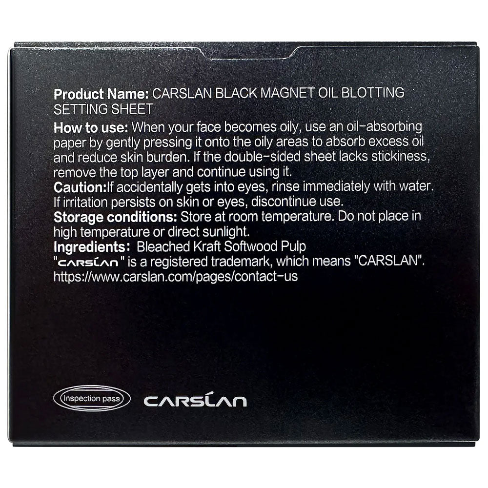 👑Hot Sale 49% OFF🏆Magnet Oil Blotting Setting Sheet With Powder More Control Oil Keep Fresh 2 IN 1 Blotting Sheet-TJY