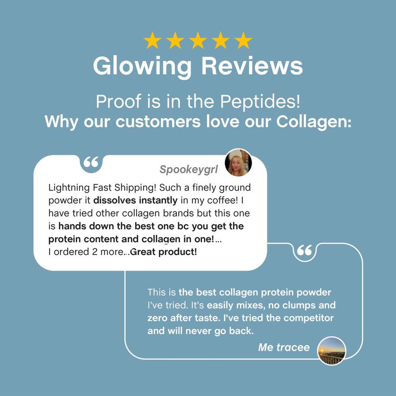 ✨Collagen Bio-Peptides Powder 20oz 🎁Grassfed Protein Supplement - Advanced with 18 Essential Amino Acids-ABB8