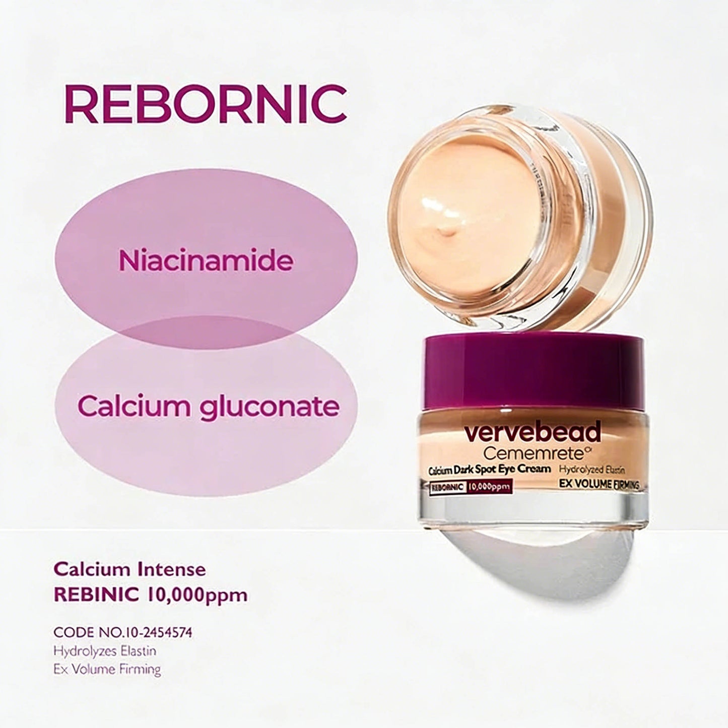 🌟 Cemenrete Calcium Dark Spot Eye Cream -W18