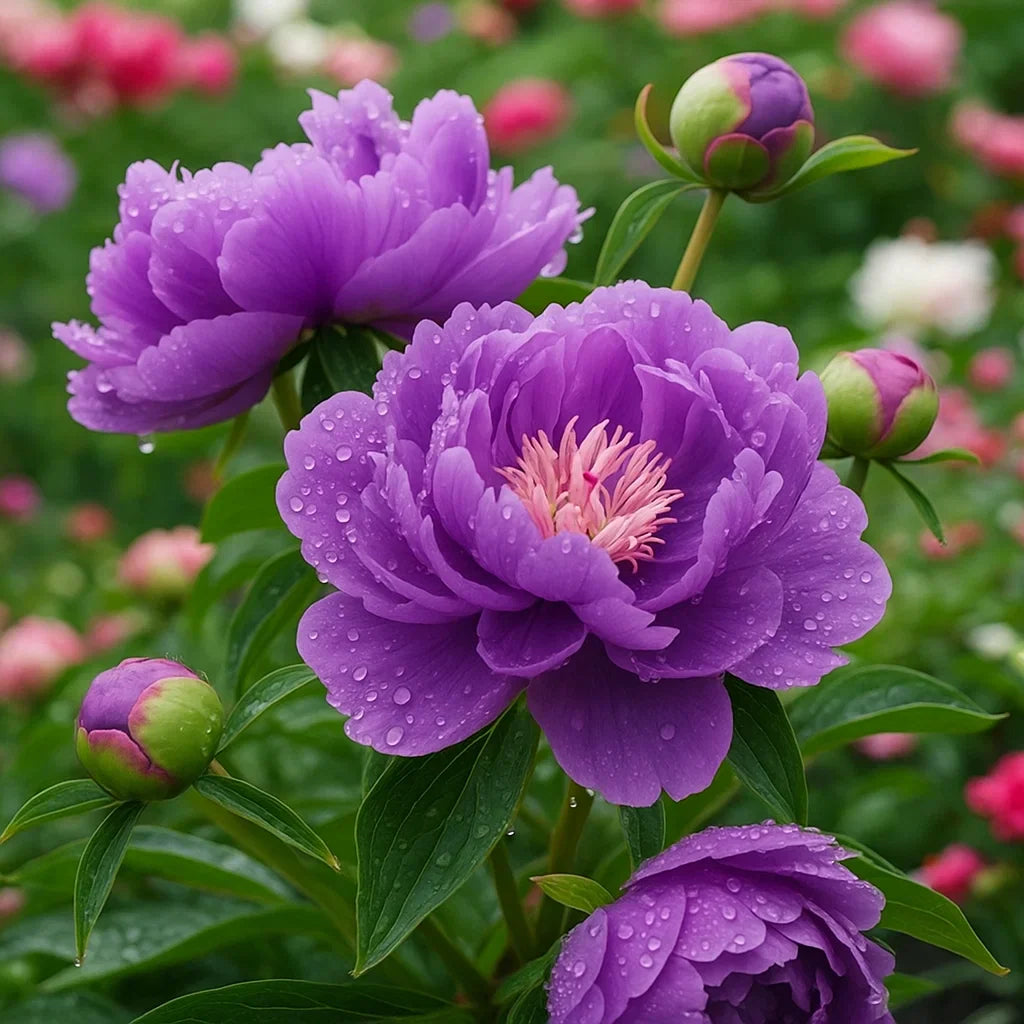 🌿Premium Rare Double Peonies🌸 - Bloom Big & Beautiful,Multiple colors available 🎨-GD