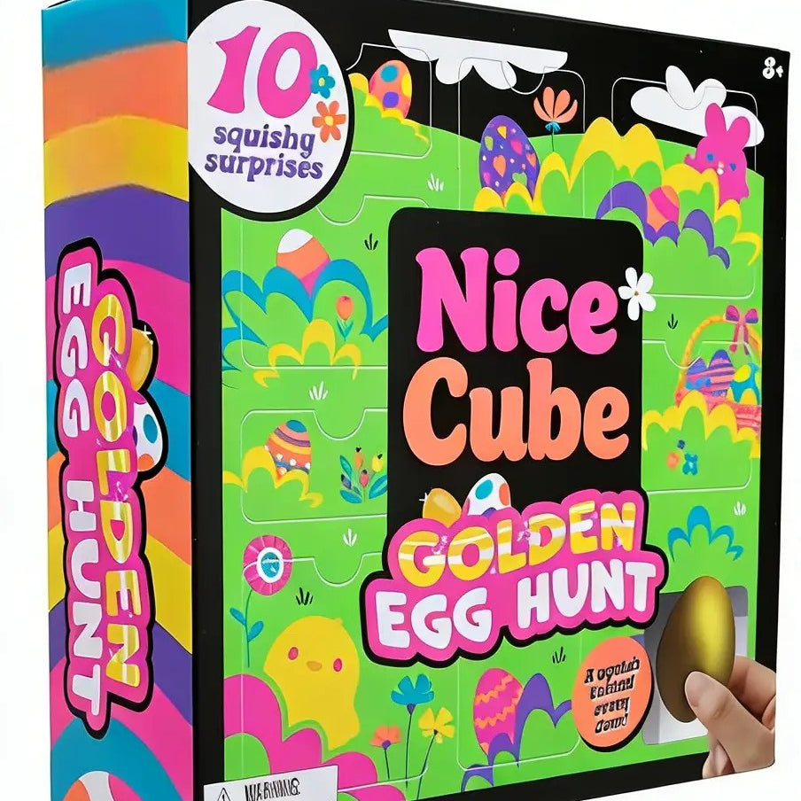 🔥2026 Ultimate 14-Piece Easter Squishy Surprise Bundle – Mystery Sensory Fidget Box with Rare Golden Egg Hunt! - A926