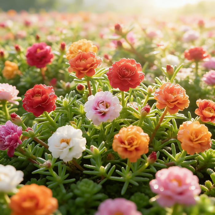 🌸Moss Rose Seeds🌸 – 🌿Perennial Flower Seeds / Large Flowers / Easy to Grow-TJY