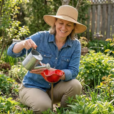 💖🎁Regali per la Festa della Mamma 2026 con il 49% di sconto - 🎁Paletto da giardino in metallo fatto a mano🐦-GD