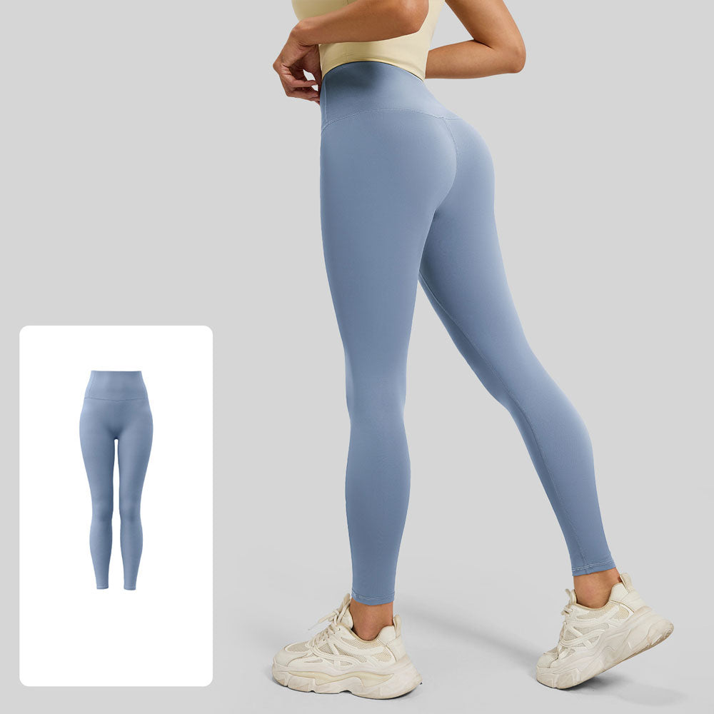 🏆Flash Sale 50K+ SOLD!🔥 Seamless Flow High Waisted Tummy Control Butt Lifting Yoga Leggings No Pockets-TJY