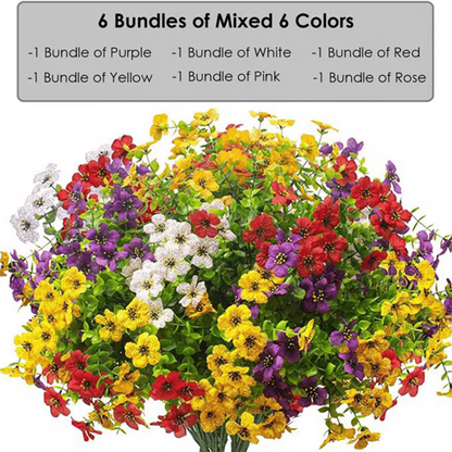 🔥Last Day 50% OFF🔥Realistic UV-Resistant Outdoor Flowers – Zero Maintenance - A926