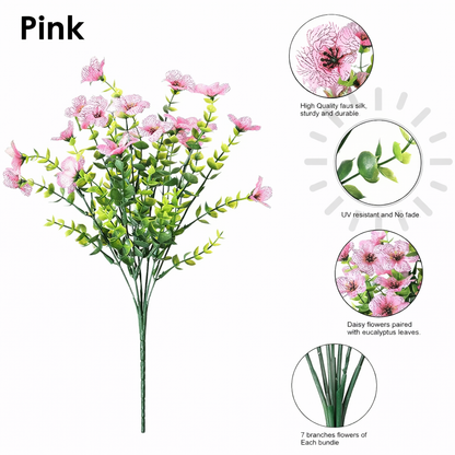 🔥Last Day 50% OFF🔥Realistic UV-Resistant Outdoor Flowers – Zero Maintenance - A926