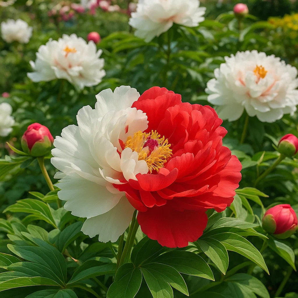 🌿Premium Rare Double Peonies🌸 - Bloom Big & Beautiful,Multiple colors available 🎨-GD