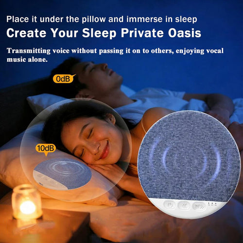 🔥BUY 2 FREE SHIPPING+SAVE $10 UItra🔥-Thin Bluetooth Pillow Speaker with Bluetooth 6.0-ABB8