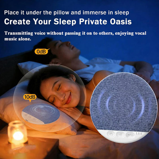 🔥BUY 2 FREE SHIPPING+SAVE $10 UItra🔥-Thin Bluetooth Pillow Speaker with Bluetooth 6.0-ABB8