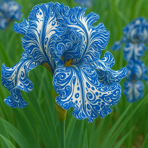 ⚜️Rare Tall Bearded Iris🌸 (Premium Rhizome Variety)-ABB8