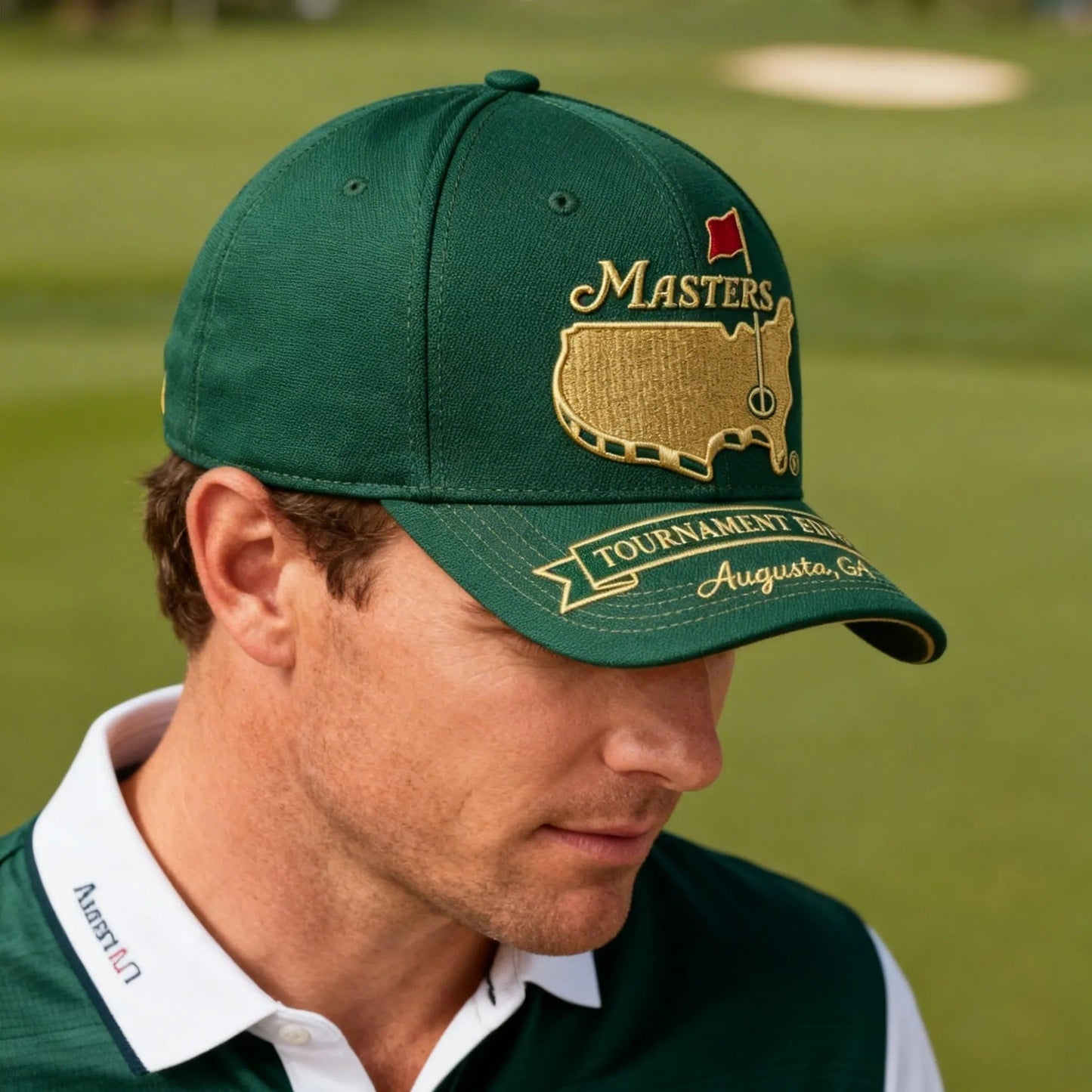 ⛳ LAST DAY 50% OFF🔥LIMITED EDITION-Masters Tournament Edition Structured Hat – Augusta National Official Style-ABB8
