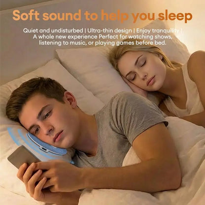 🔥BUY 2 FREE SHIPPING+SAVE $10 UItra🔥-Thin Bluetooth Pillow Speaker with Bluetooth 6.0-ABB8