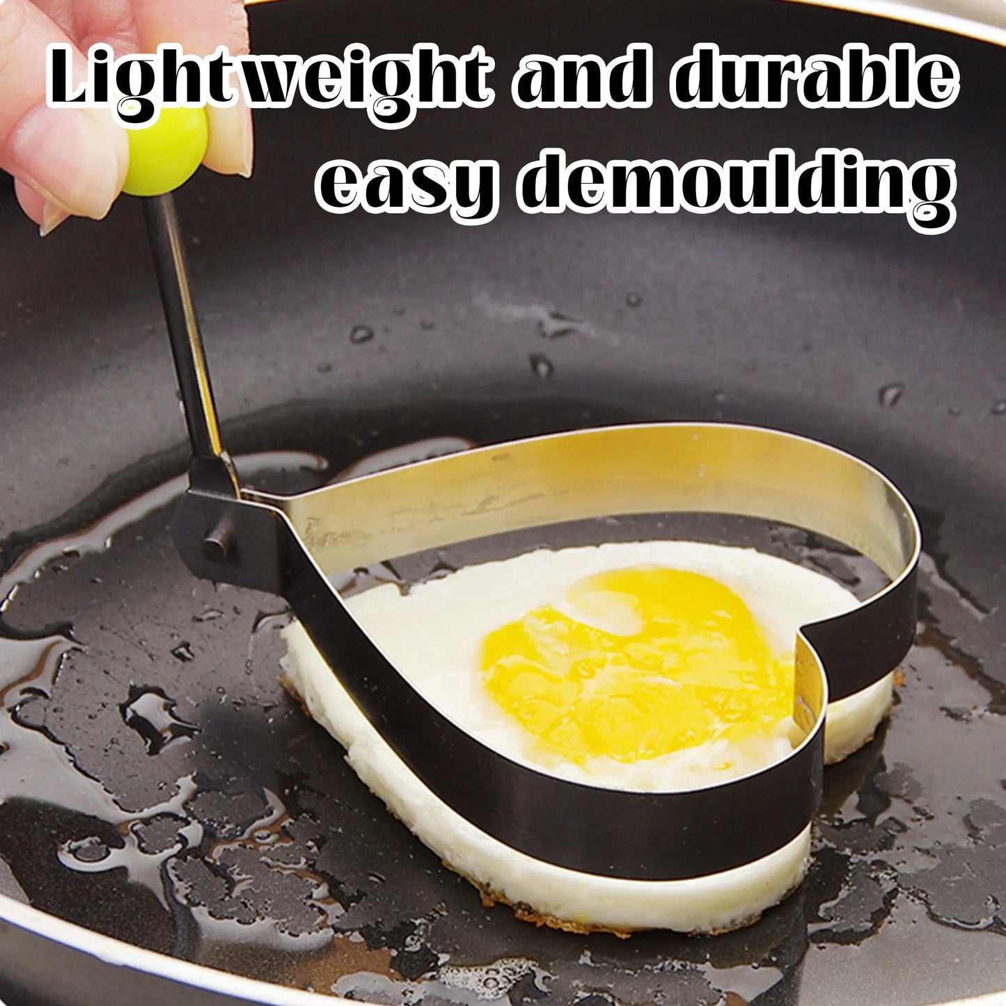 🔥(98% of Users Choose ) 🔥5 Counts Set Fried Egg Rings Molds, Multifunctional Breakfast Tool-923