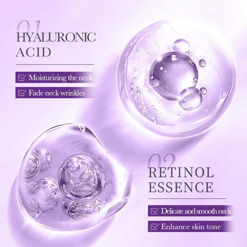 🔥Buy 1 Get 1 Free🎁Collagen Fullerene Tightening Neck Cream-Reduces Wrinkles and Double Chin,Five Rollers for All Around Massage-ABB8