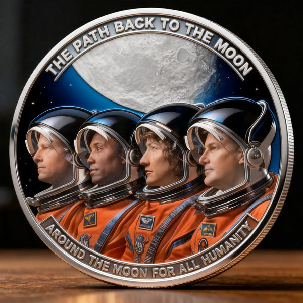 🚀Flash Sale 60% OFF 🌕 Artemis II Lunar Mission Commemorative Coin-x-ABB8