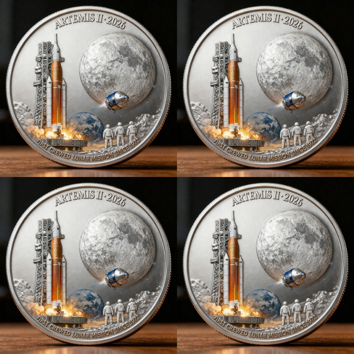 🚀Flash Sale 60% OFF 🌕 Artemis II Lunar Mission Commemorative Coin-x-ABB8