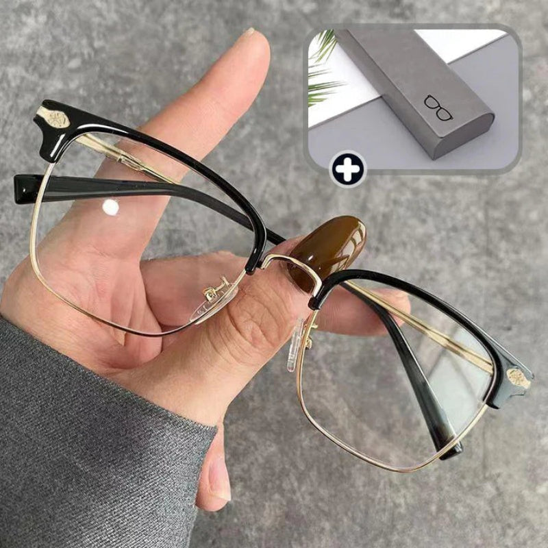 🎁Hot Sale🔥👓Ultra Light Anti Blue Presbyopic Glasses✨-GD