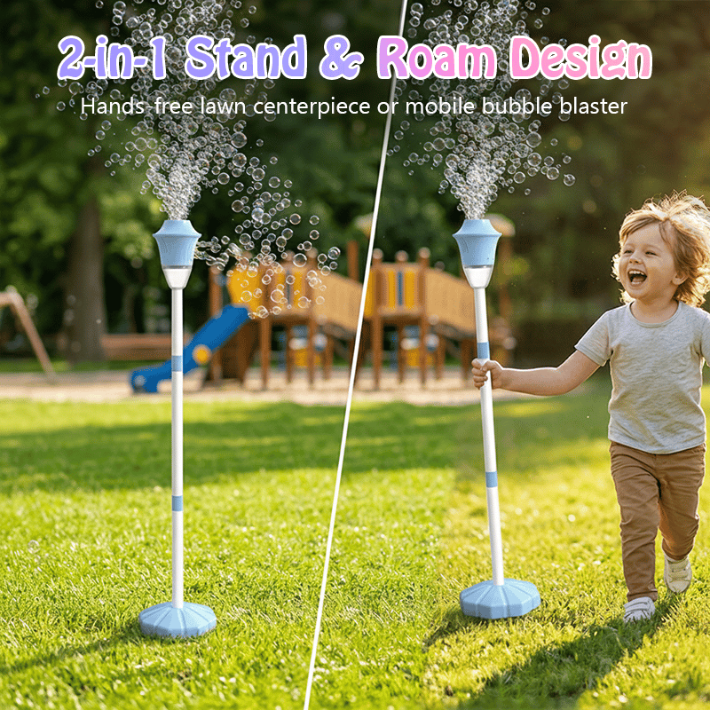 💥Early Spring Sale 49% OFF💚Automatic Handheld Bubble Machine for Kids | 360° Continuous Bubbles -#YUN7
