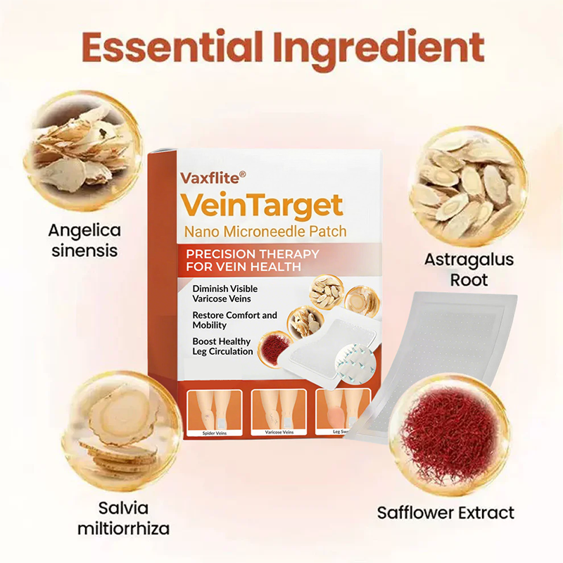 Vein Target Microneedle Patch- Instant Relief, Long-Term Results-H1