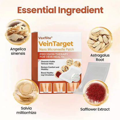 Vein Target Microneedle Patch- Instant Relief, Long-Term Results-H1