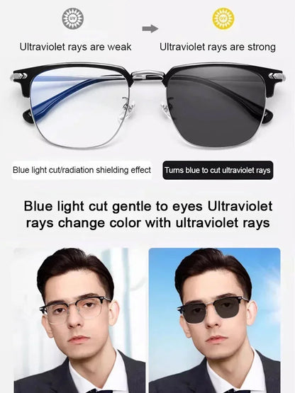 🎁Hot Sale🔥👓Ultra Light Anti Blue Presbyopic Glasses✨-GD