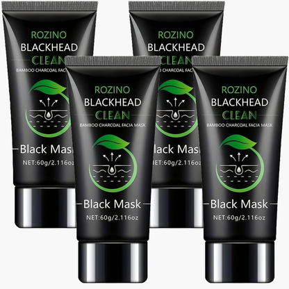 Rozino Bamboo Charcoal Blackhead Peel-Off Mask with Glycerin & Witch Hazel Extract for Deep Cleansing Pore Shrinking Gentle Moisturizing 60g/2.116oz-TJY