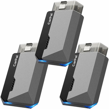 🔥 CarPal OBD2 Scanner🔥Automotive Bluetooth Scanner, All System Diagnostic Tool foriOS & Android, Vehicle Health Check 6 Maintenance Services, Smog Check, Repair Guide,Performance Test-TJY