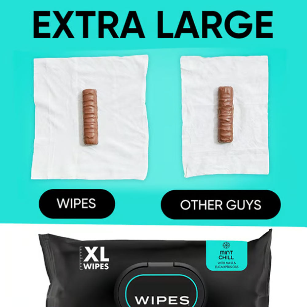 👑Hot Sale 49% OFF🏆Flushable Wet Wipes Pack 48 Sheets Large Unscented Adult Wipes with Vitamin E & Aloe Vera Safe for Septic Systems & Sewer Lines Biodegradable Cleansing Wipes-TJY
