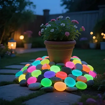 🌈Colorful Glow-in-the-Dark Pebbles-XA