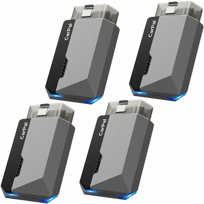 🔥 CarPal OBD2 Scanner🔥Automotive Bluetooth Scanner, All System Diagnostic Tool foriOS & Android, Vehicle Health Check 6 Maintenance Services, Smog Check, Repair Guide,Performance Test-TJY