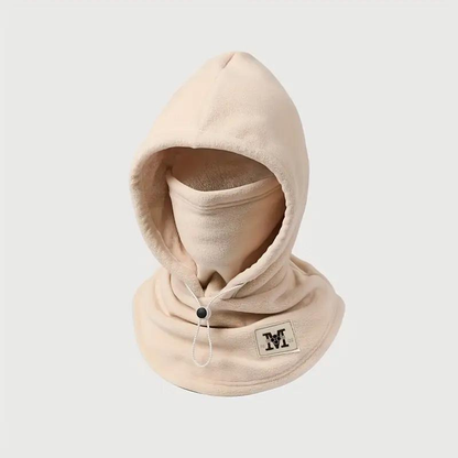 🔥One-piece flannel warm mask hat🏆outdoor cycling windproof and cold autumn and winter style, warm hat with neck mask-TJY