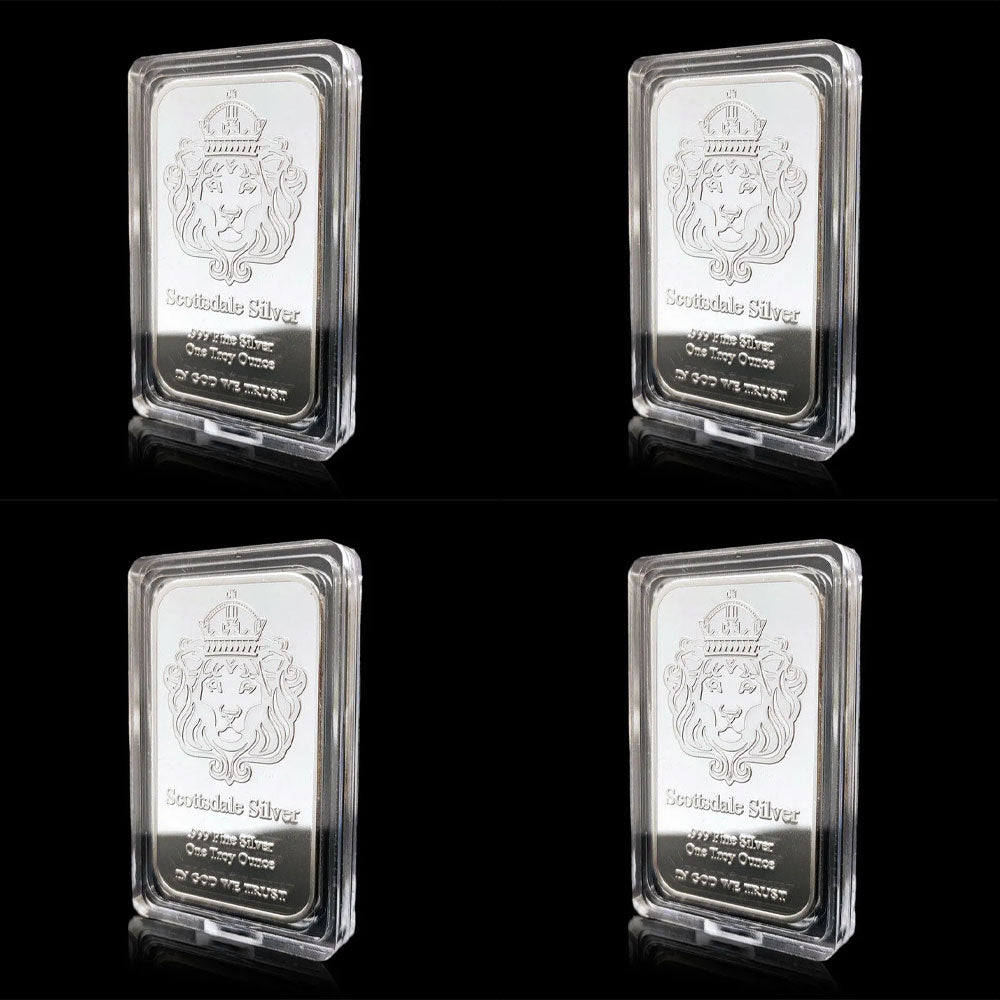 🔥Last Day Flash Sale!!️ | Lion Crown shaped 1 oz Silver Bar-923