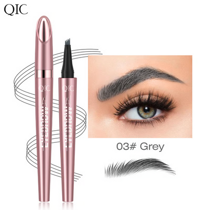 🔥Save Up To 56% Today🔥Waterproof Micro-Fork Eyebrow Pencil, Long-Lasting Brow Pen for Natural Hair-Like Strokes-923