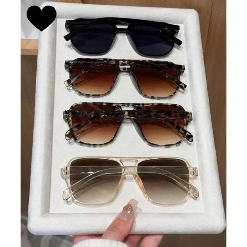 🌟🌈 Unisex Aviator Sunglasses Classic Y2K Style with Protection Lightweight Frames Versatile for Driving & Outdoor Activities🔥-TJY