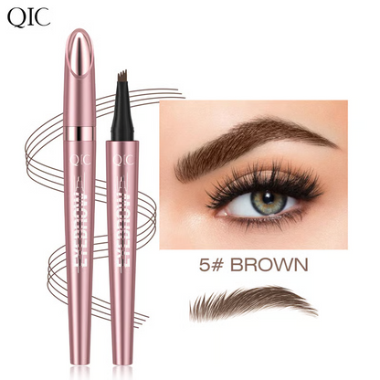 🔥Save Up To 56% Today🔥Waterproof Micro-Fork Eyebrow Pencil, Long-Lasting Brow Pen for Natural Hair-Like Strokes-923