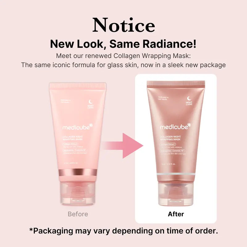 🔥Save Up To 56% Today🔥Collagen Night Wrapping Mask : SLEEP, SHED, AND GLOW! Skincare Skin Repair Comfort Pink-TJY