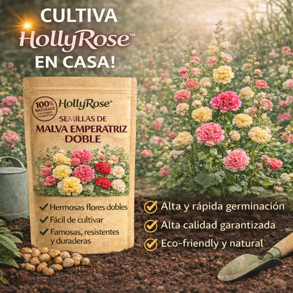 🌸HollyRose: Semillas de Malva Emperatriz Doble-923