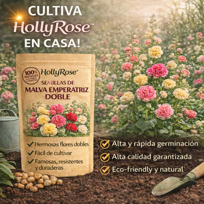 🌸HollyRose: Semillas de Malva Emperatriz Doble-923