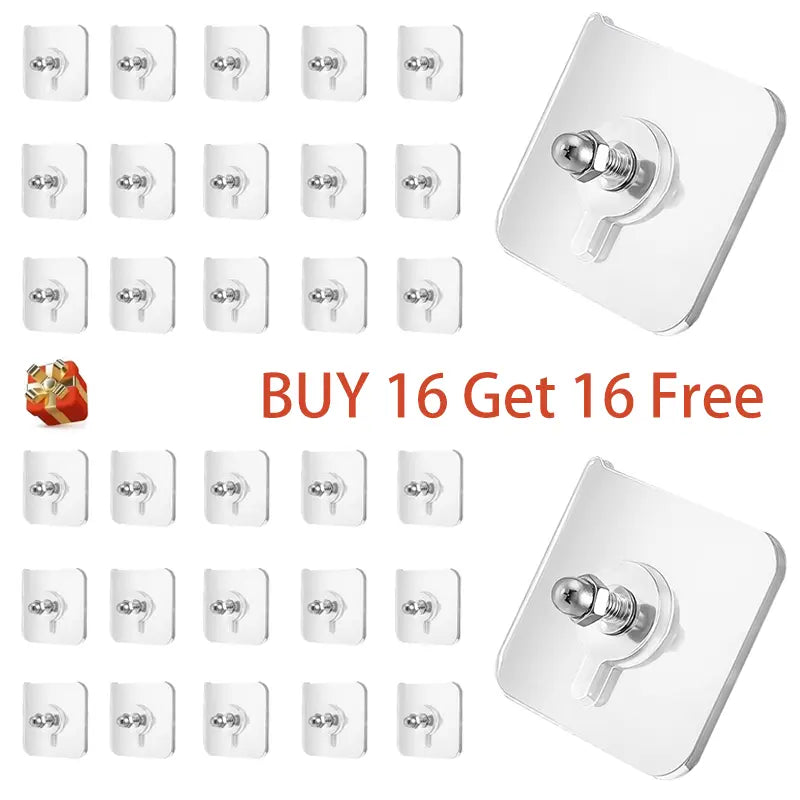 ⚡BUY 16 Get 16 Free 32-Piece No-Drill Screw Stickers-ZZQ