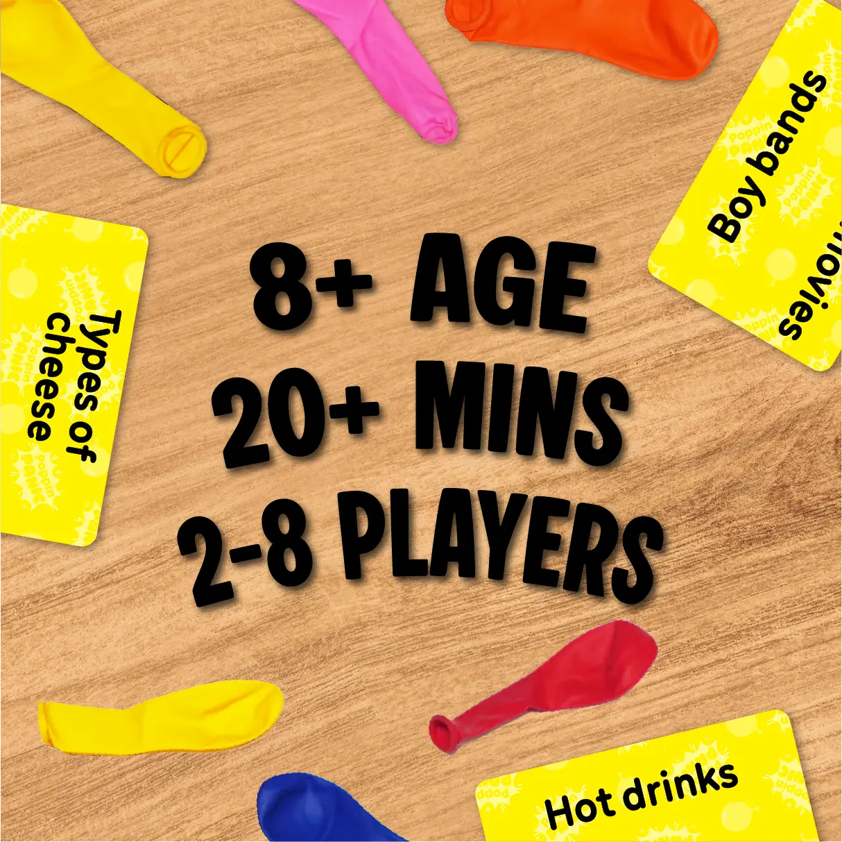Poppin' Panic Think fast or pop under pressure!  The Balloon-Popping Party Game!-H1