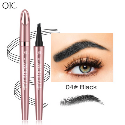 🔥Save Up To 56% Today🔥Waterproof Micro-Fork Eyebrow Pencil, Long-Lasting Brow Pen for Natural Hair-Like Strokes-923