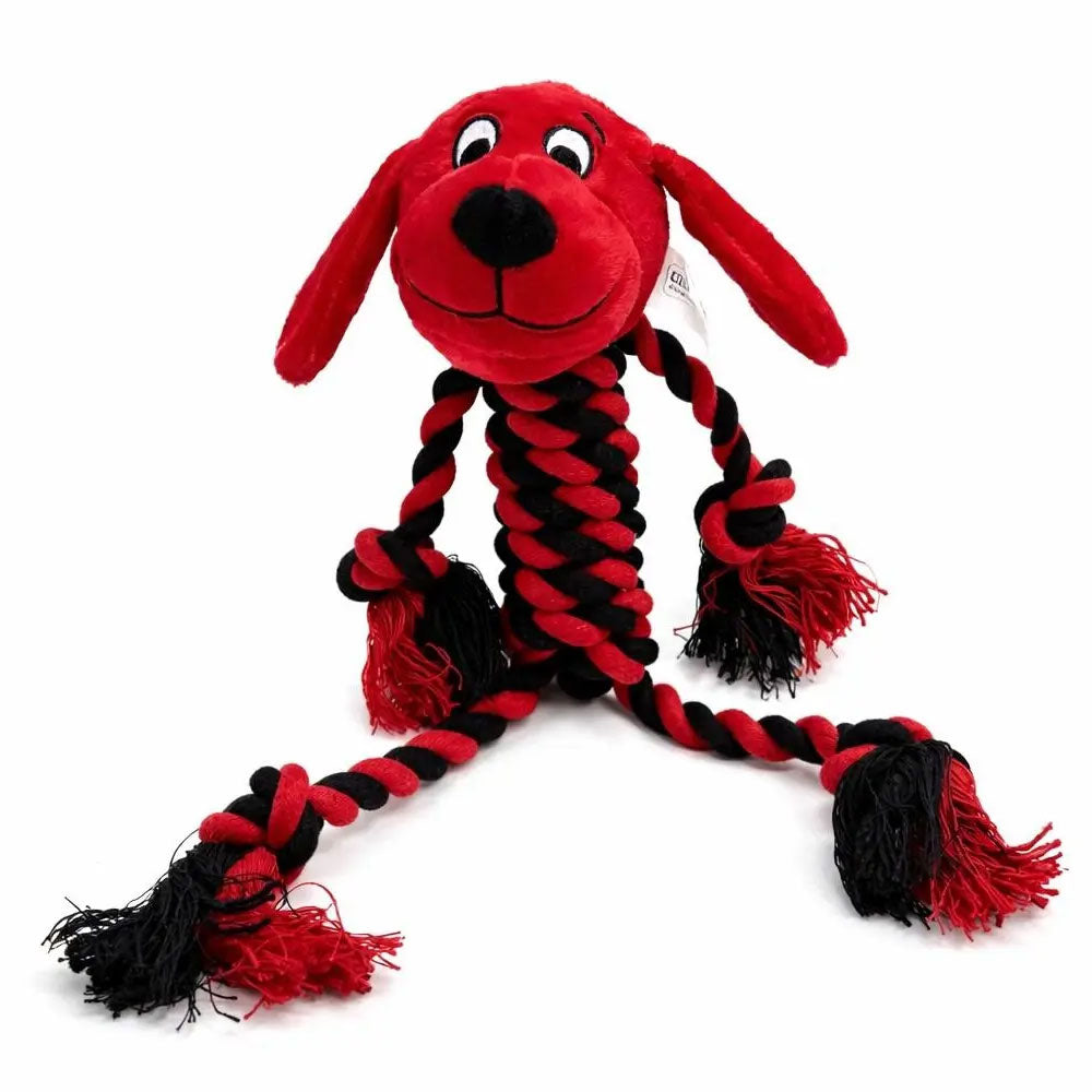 🔥Large Dog Toy🔥Plush Squeaky Toy for Large Breeds, Crinkle Stuffed Animal for Puppies, Cute Indoor Chew for Medium & Small Dogs-TJY