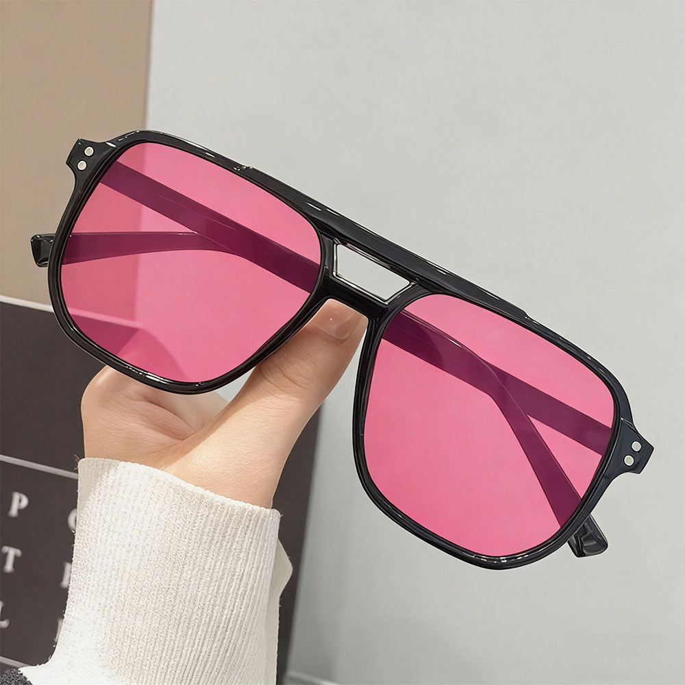 🌟🌈 Unisex Aviator Sunglasses Classic Y2K Style with Protection Lightweight Frames Versatile for Driving & Outdoor Activities🔥-TJY