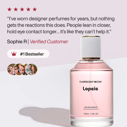 🔥80% Off🔥Fluorescent Nectar – Long-Lasting Elegant White Floral Perfume for Women🏆Jasmine & Gardenia Notes, 100ml-TJY