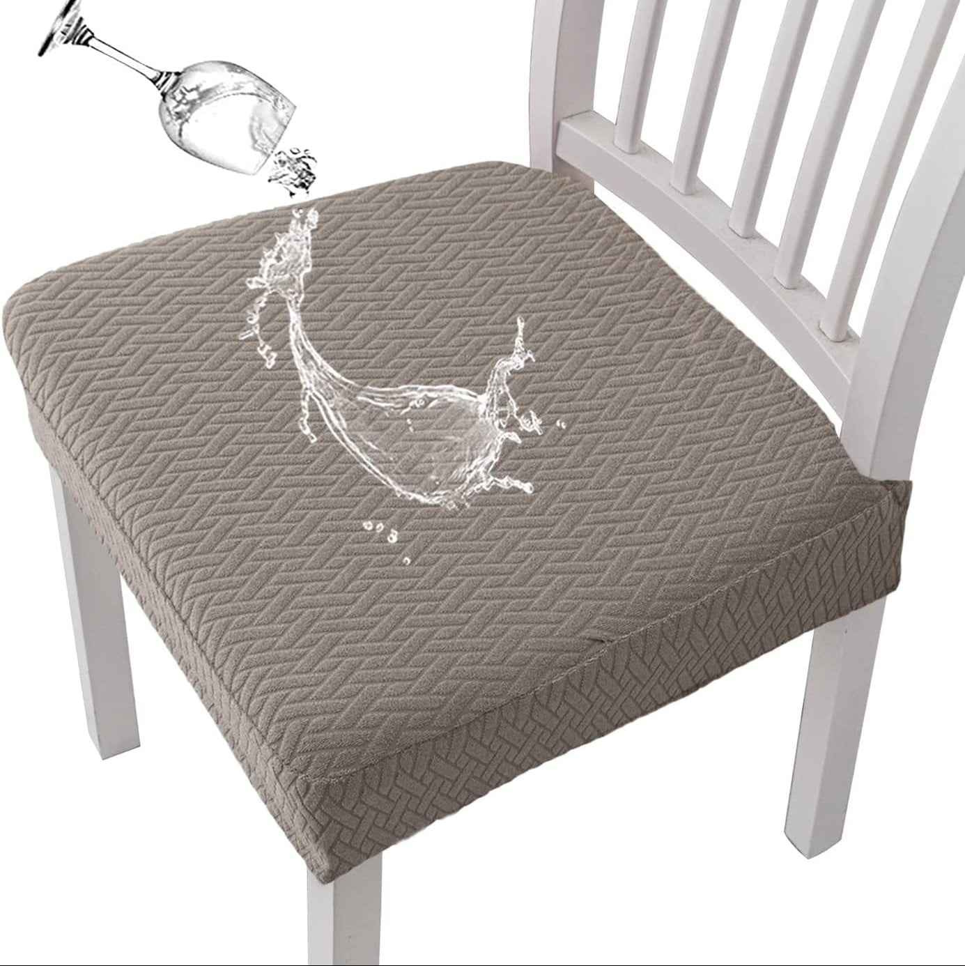 🎅🔥 Waterproof Jacquard Chair Covers! Durable, Stylish & Easy-Clean 🪑✨- A926