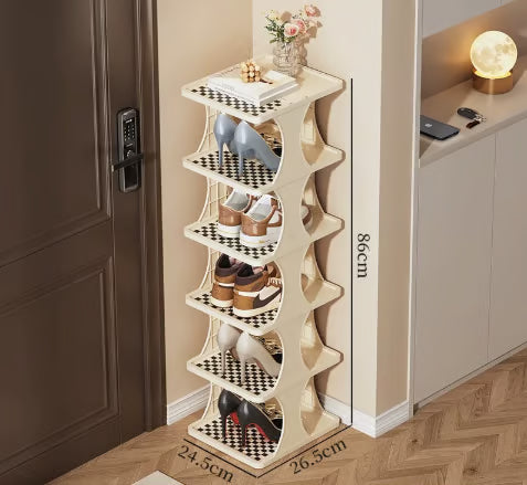 🥿3/4/5-layer vertical detachable shoe storage rack 1 modern shoe rack shoe cabinet gift storage rack home storage rack home storage supplies-W18