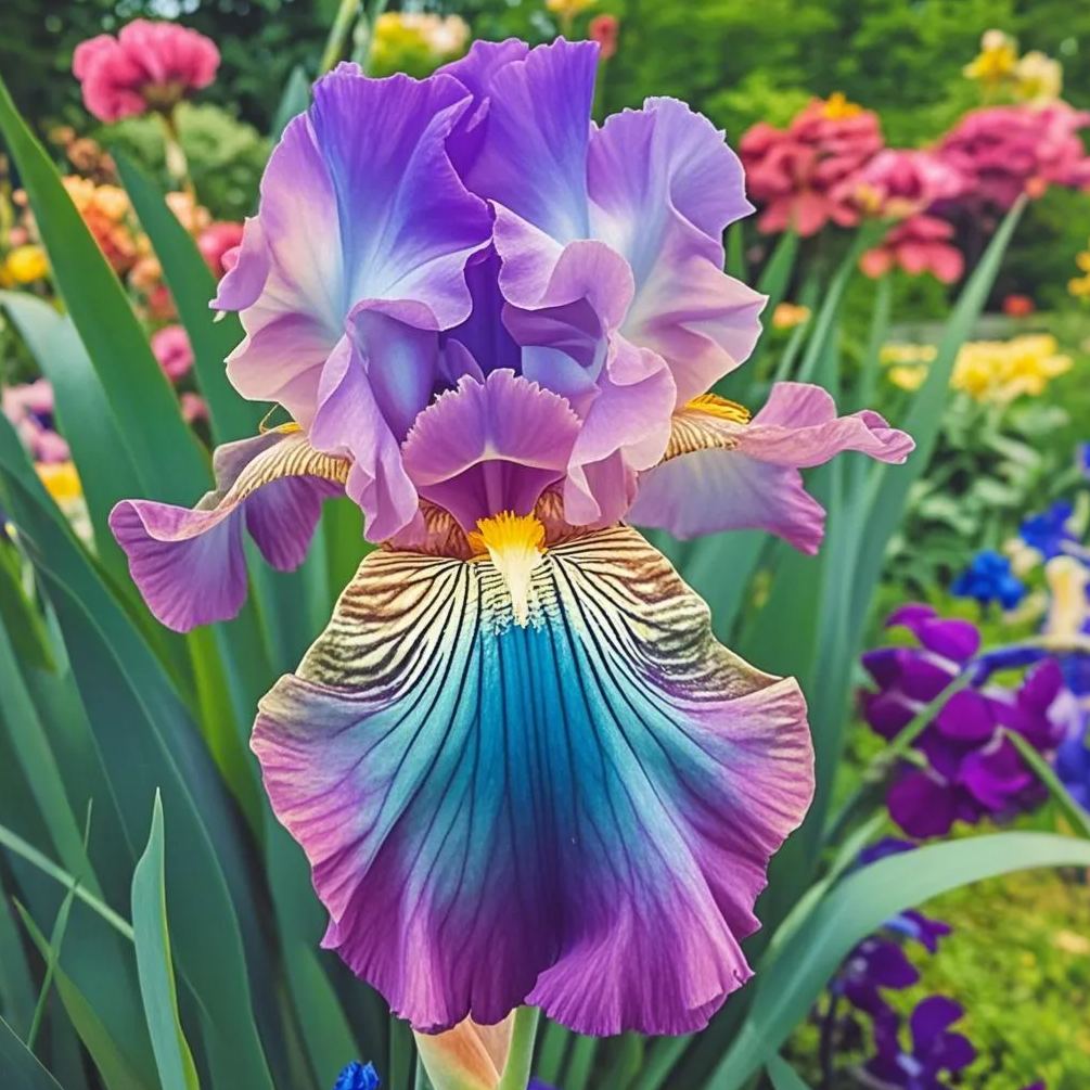 ⚜️Rare Tall Bearded Iris🌸 (Premium Rhizome Variety)-ABB8