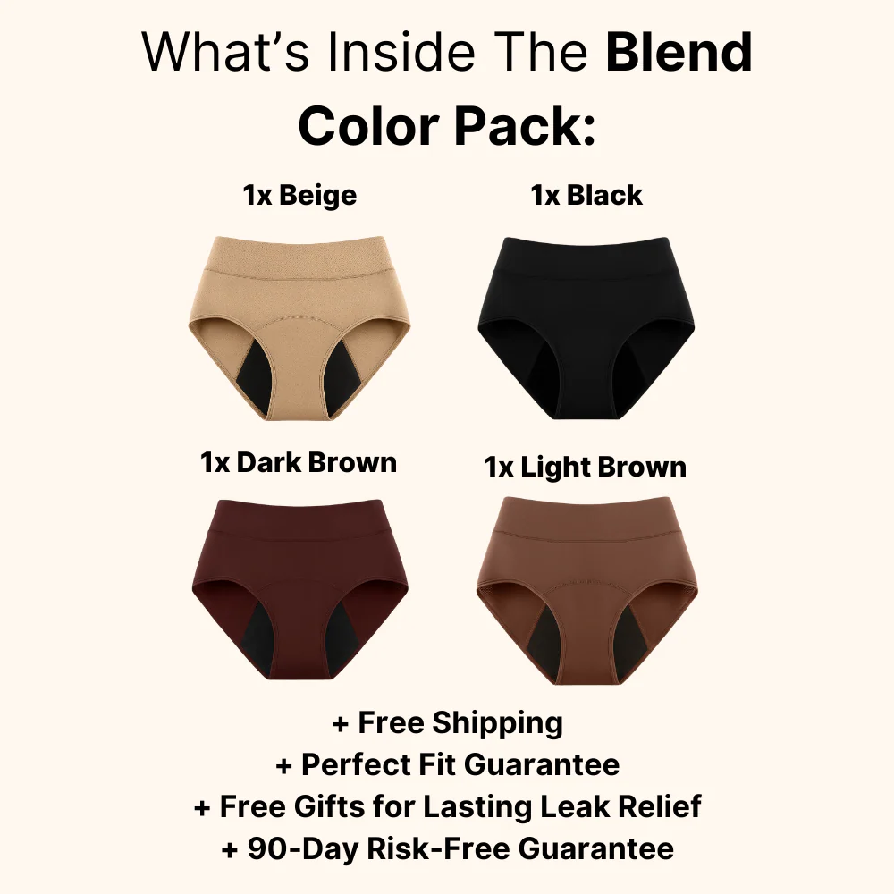 🌸💖Last Day 50% OFF|LBMLBM™  100% Leak-Proof Underwear 4-pack-GD